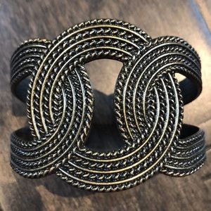 Interlocking Rope Cuff Bracelet
